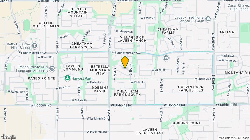 4935 W Ardmore Rd Map and Location Details