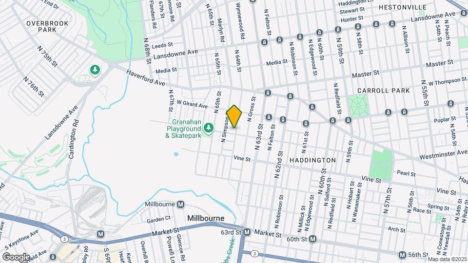 402 N 64th St, Unit 1F Map and Location Details
