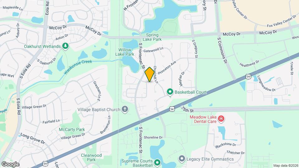 332 Park Ridge Ln Map and Location Details