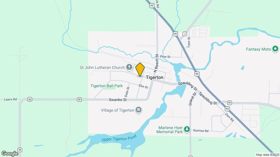 401 Cedar St Map and Location Details