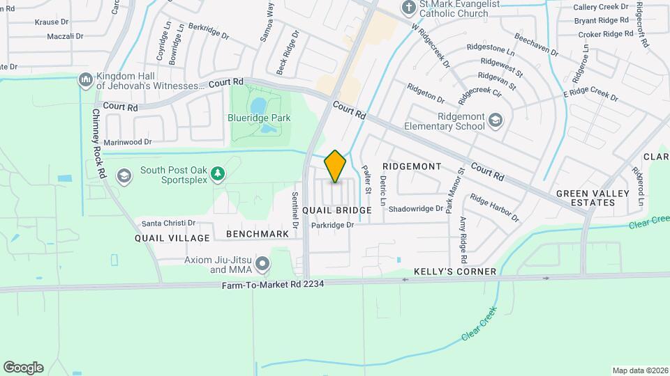 5438 Quail Cove Ln Map and Location Details