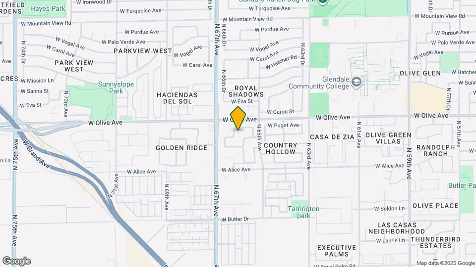 8865 N 66th Dr Map and Location Details