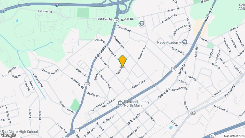 5528 Cabot Ave Map and Location Details