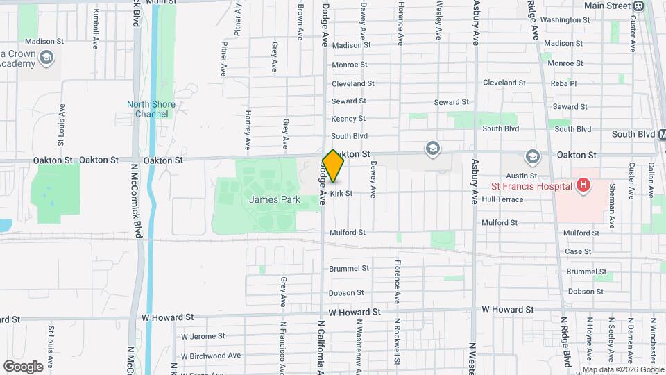 407 Dodge Ave Map and Location Details