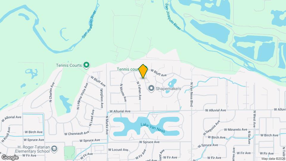 2727 W Bluff Ave Map and Location Details