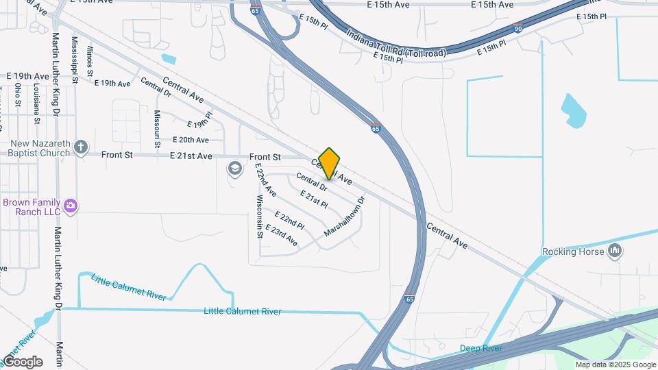 2800 Central Dr Map and Location Details