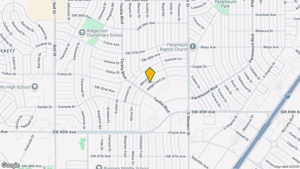 4338 Ridgecrest Cir Map and Location Details