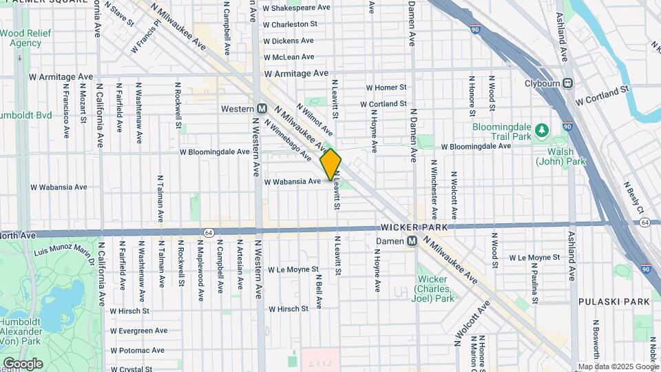 2201 W Wabansia Ave, Unit 9 Mapa y Detalles de la Ubicación
