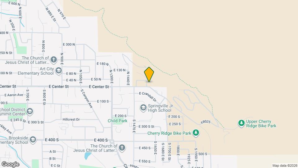 18 N 1540 E St Map and Location Details