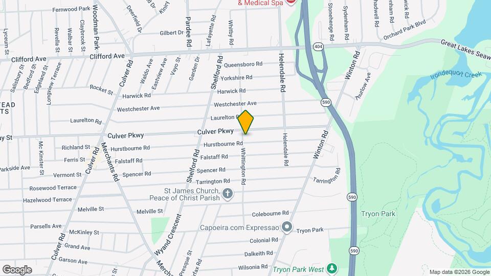 418 Hurstbourne Rd Map and Location Details