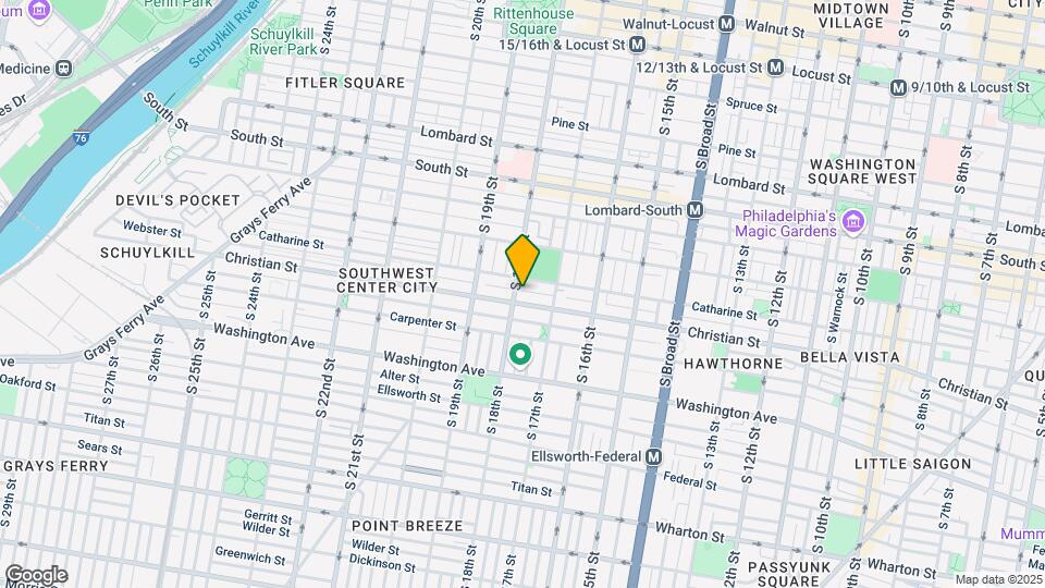 1744 Webster St Map and Location Details
