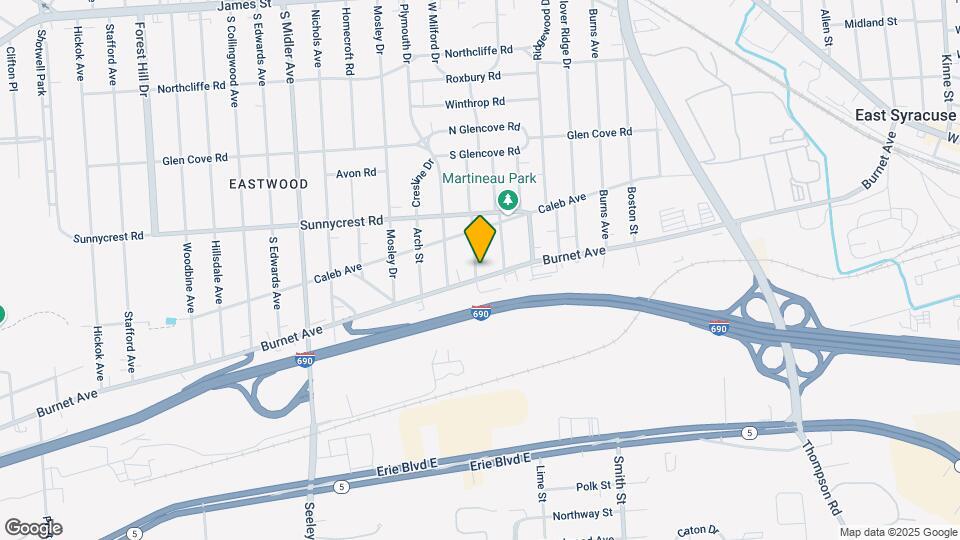 239 Luddington St Map and Location Details