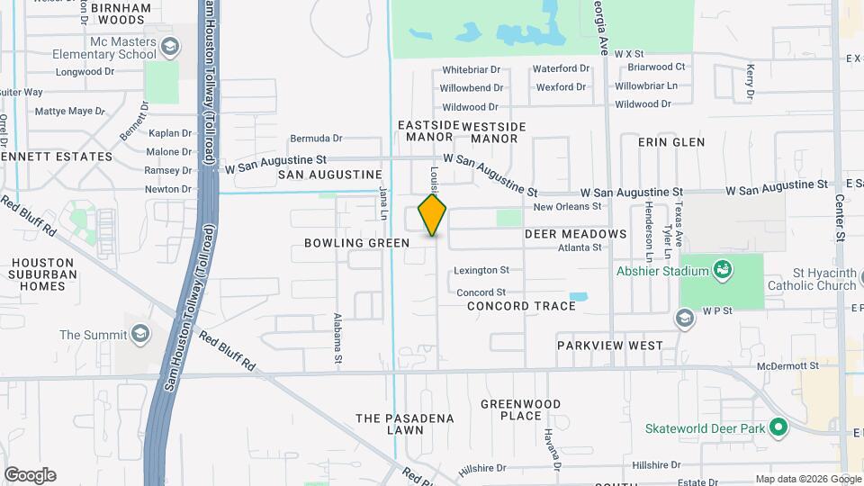 4351 Oak Ridge Dr Map and Location Details