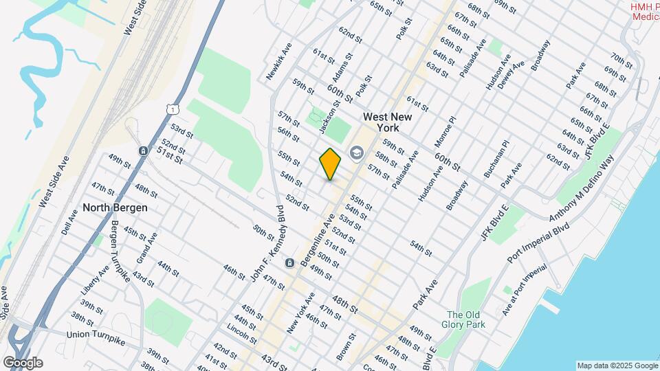 523 55th St Map and Location Details