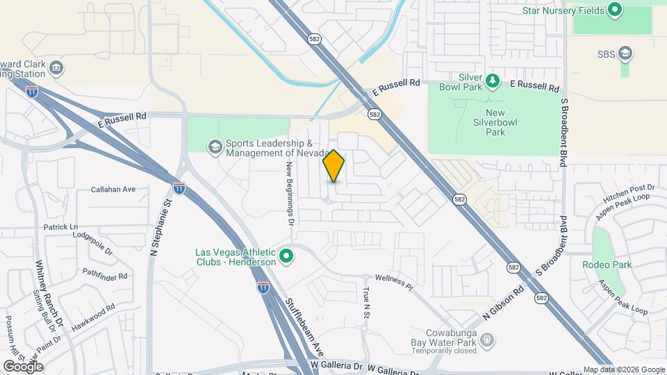 5989 Trickling Descent St Map and Location Details