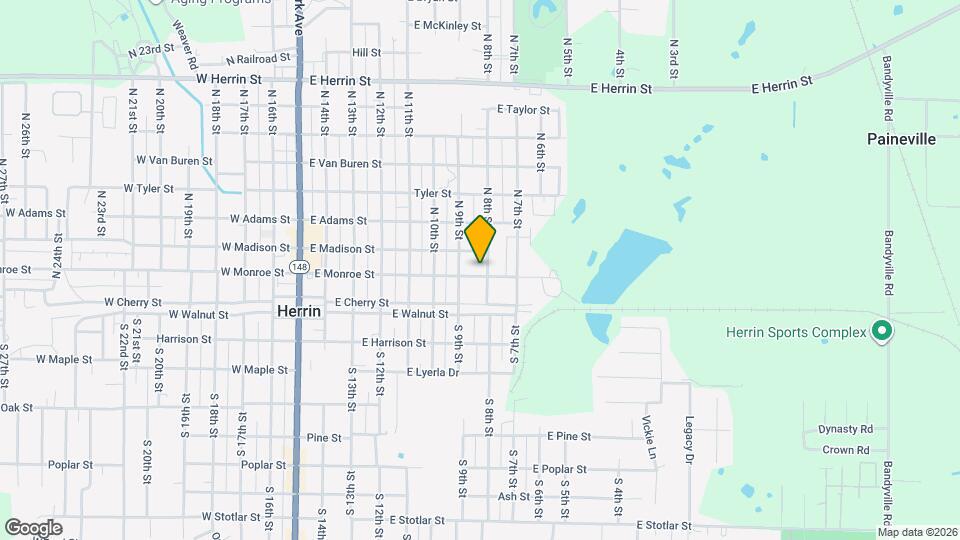 719 E Monroe St Map and Location Details