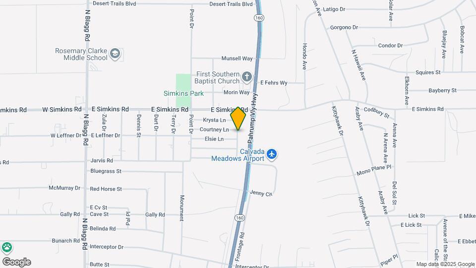 3879 N Mayfield Ranch Rd Map and Location Details