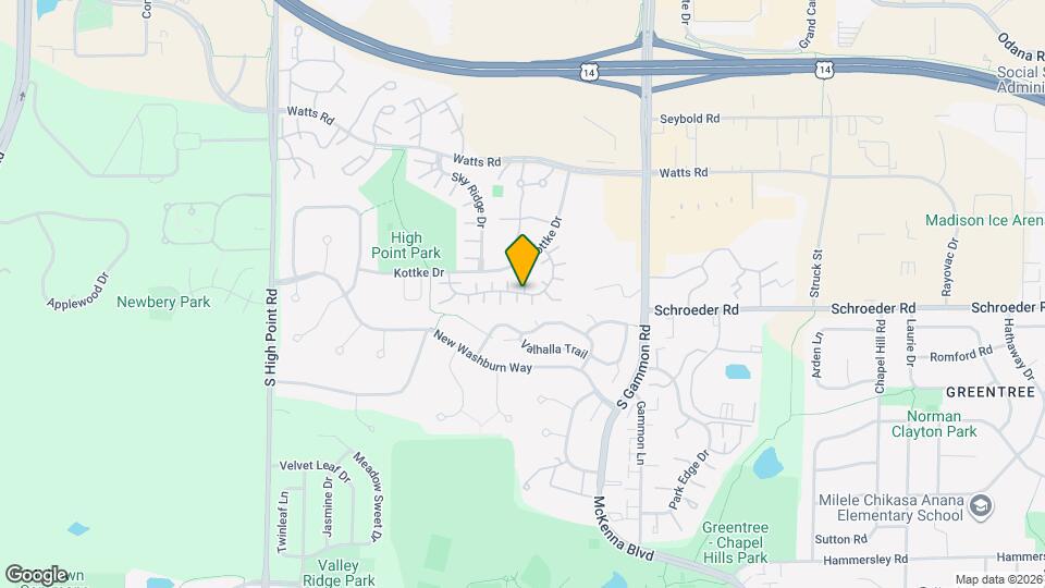 71XX E Valley Ridge Dr Map and Location Details