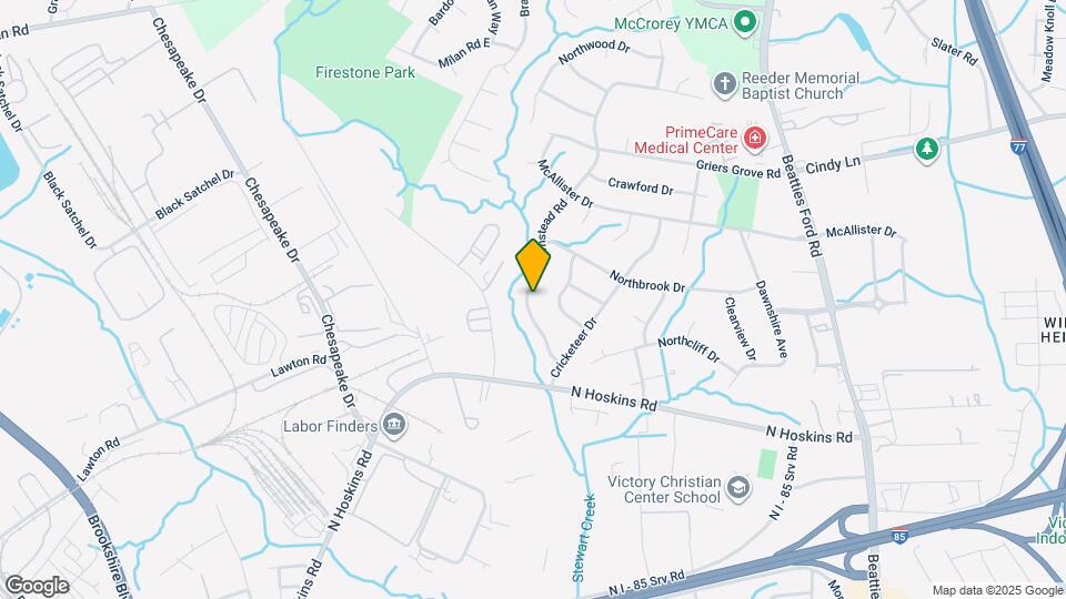 1455 Plumstead Rd Map and Location Details