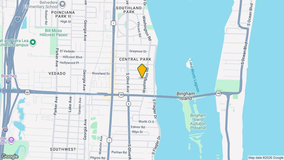 204 Lakeland Dr Mapa y Detalles de la Ubicación