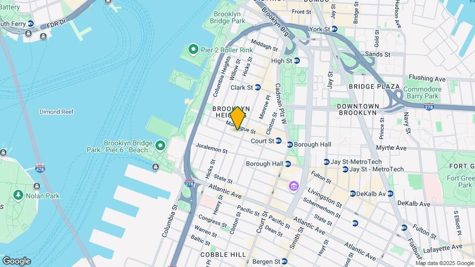 87 Remsen St Mapa y Detalles de la Ubicación