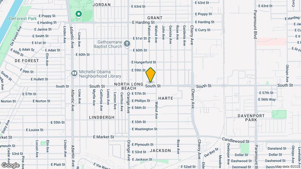 1501 E South St Map and Location Details