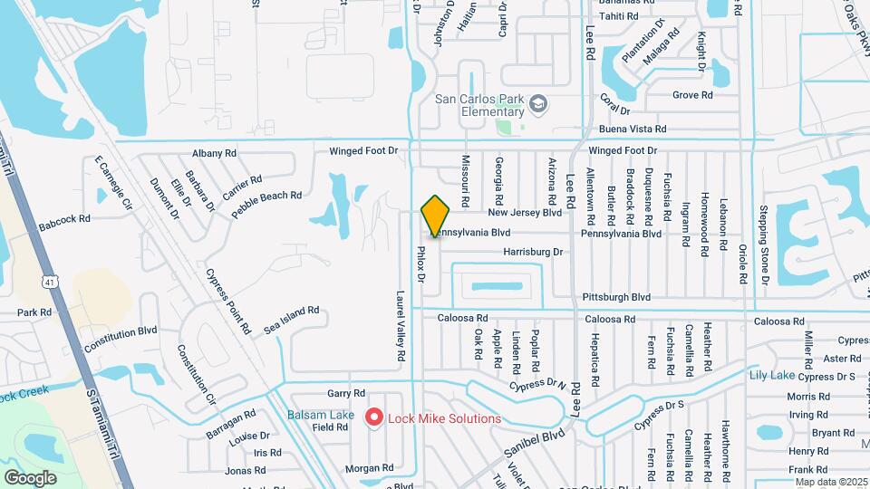 17502 Brentwood Ct Map and Location Details