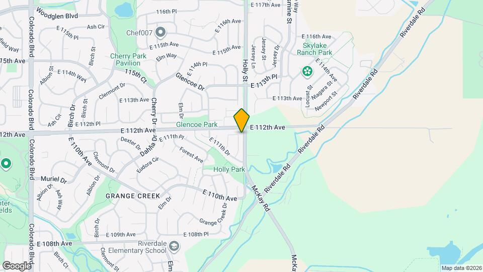 11172 Hudson Pl Map and Location Details