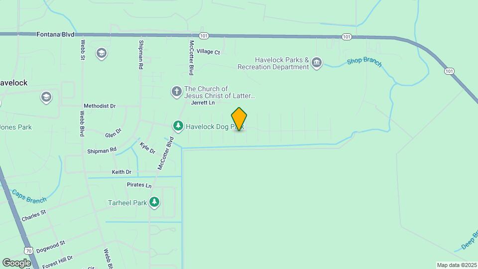 706 Ironwood Dr Map and Location Details