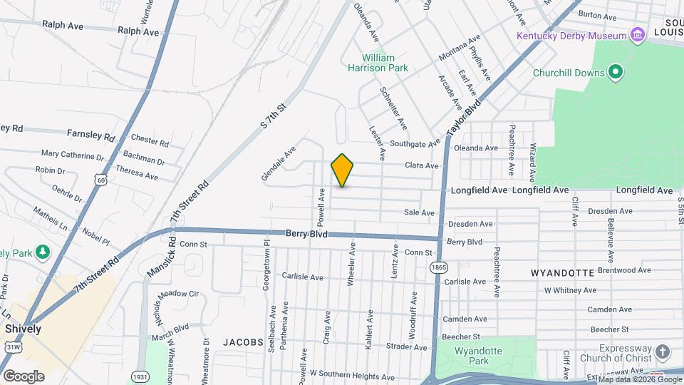 1538 Longfield Ave Mapa y Detalles de la Ubicación
