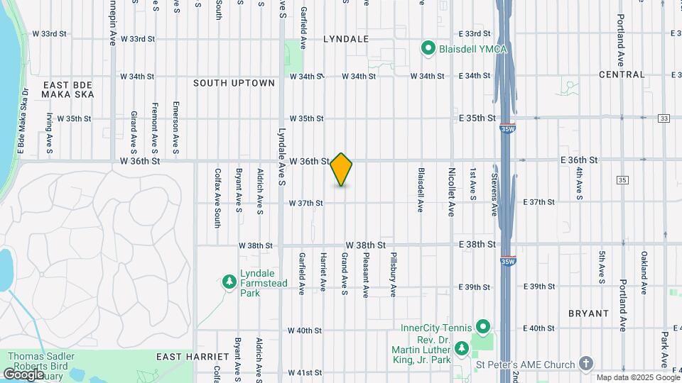 3636 Grand Ave S Map and Location Details