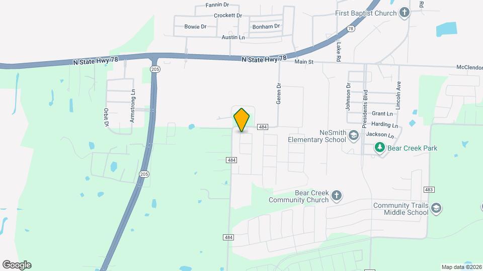 754 Brookline Dr Map and Location Details