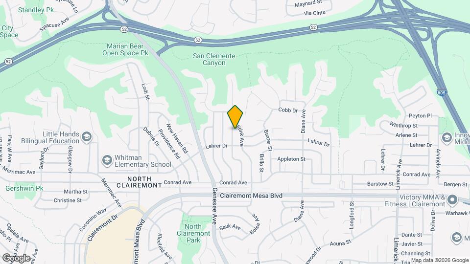 5141 Constitution Rd Map and Location Details