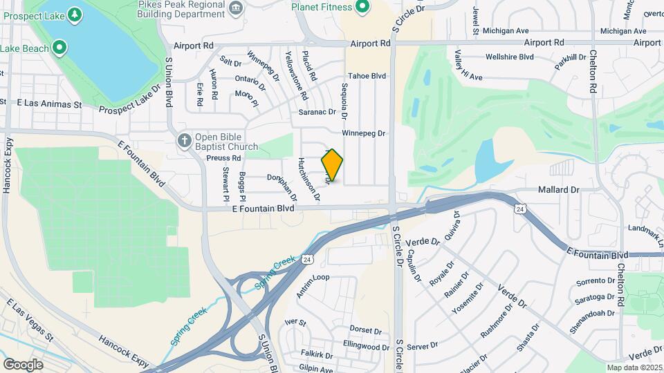935 Hayden Dr Map and Location Details