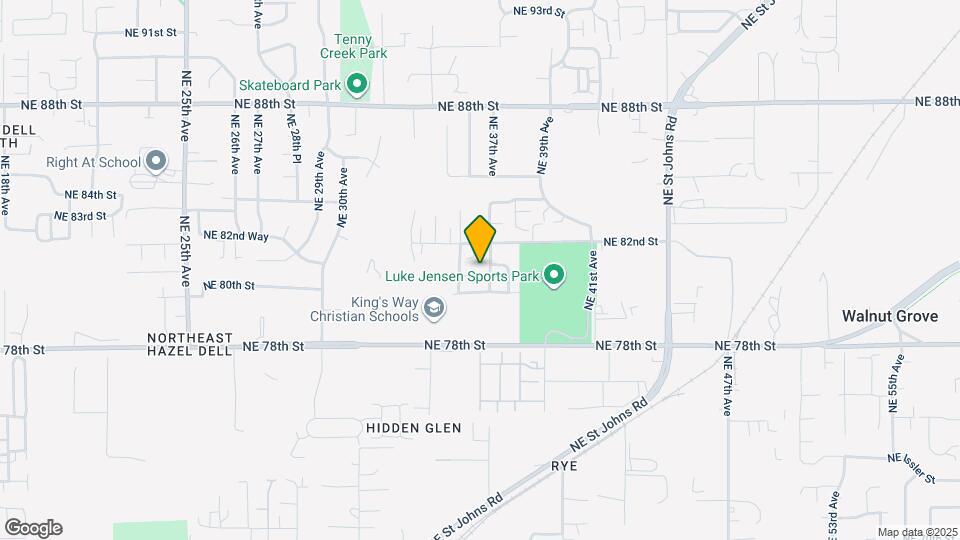 3612 NE 81st Cir Map and Location Details