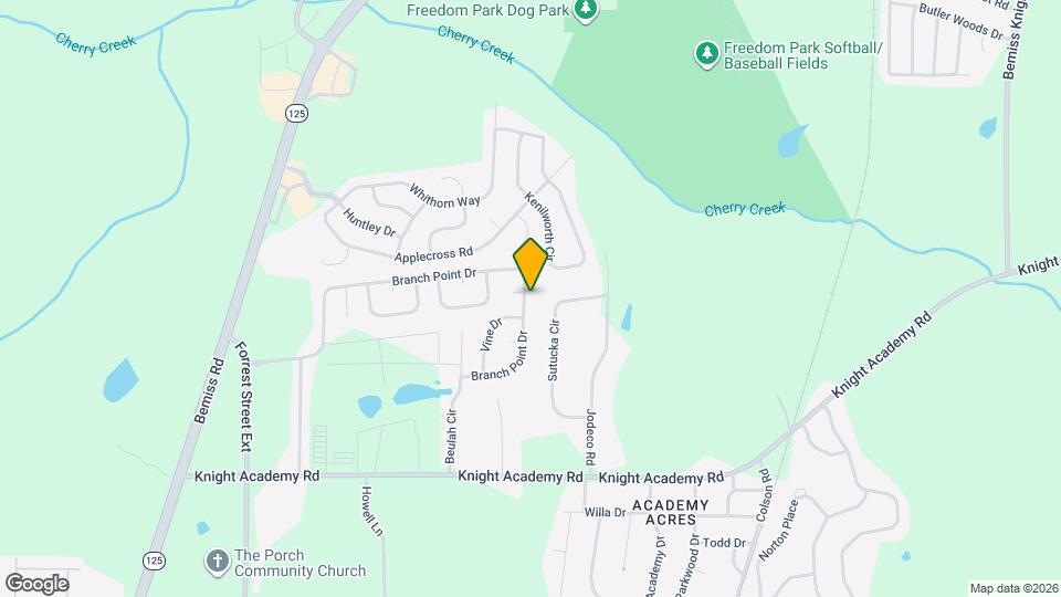 5275 Branch Point Dr Map and Location Details