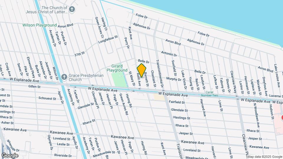 4439 Kent Ave Mapa y Detalles de la Ubicación
