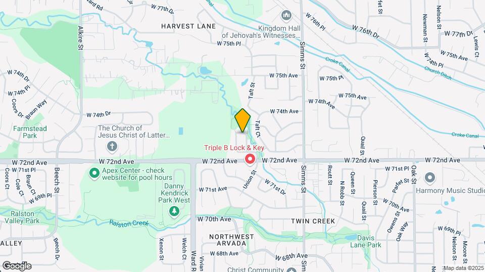 7289 Union Ct Map and Location Details