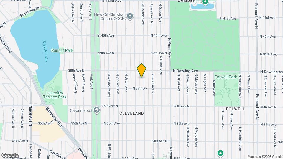 3731 N Sheridan Ave Map and Location Details