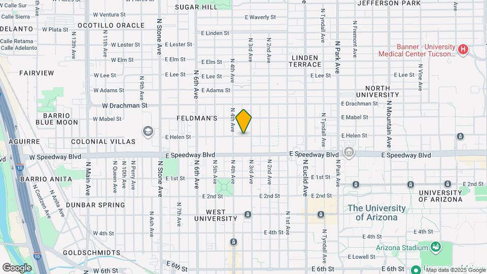 426 E Helen St, Unit E Helen St R side Map and Location Details