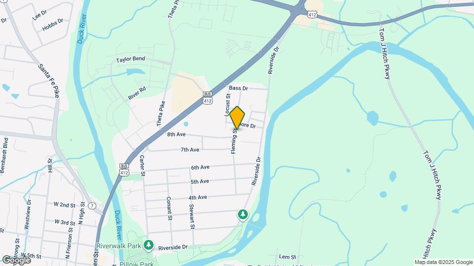 801 Fleming St Map and Location Details