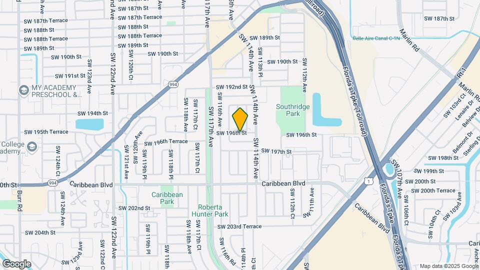 11450 SW 196th St Map and Location Details
