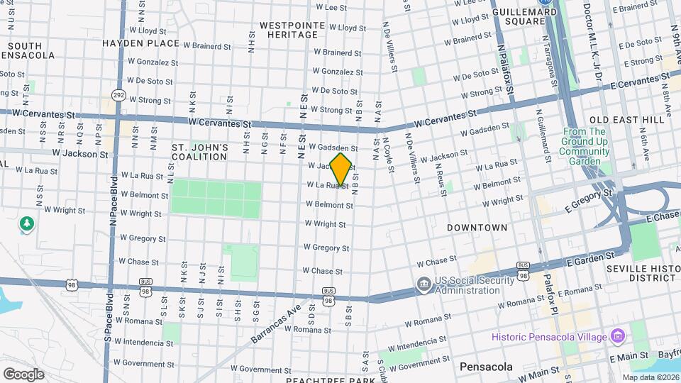 418 N C St Map and Location Details