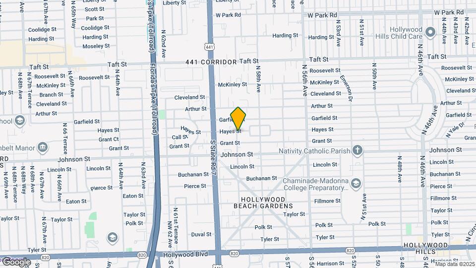 1095 N 59th Ave Map and Location Details