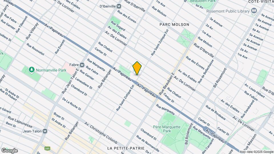 6700 Cartier St Map and Location Details