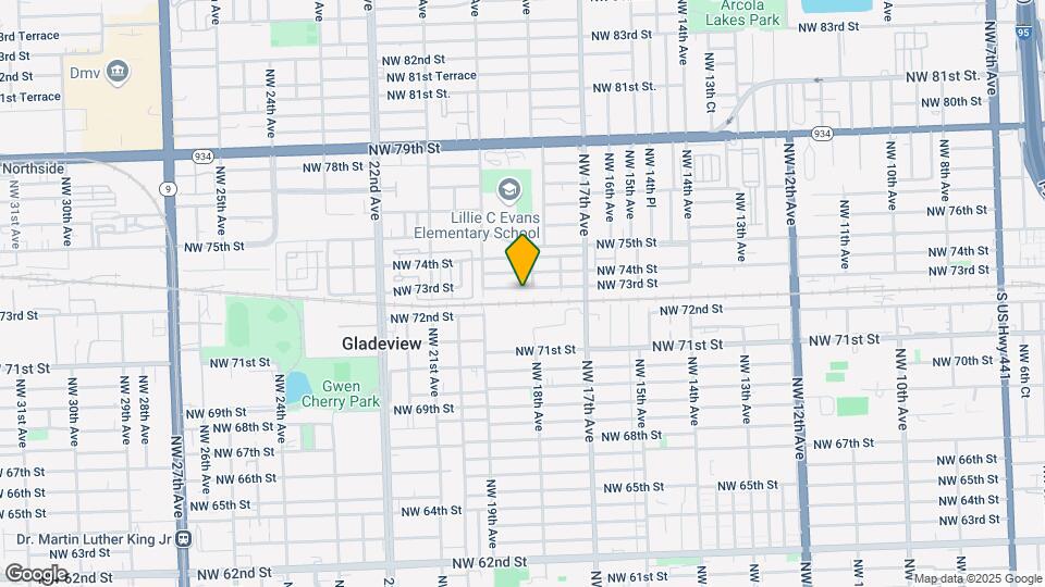 1822 NW 73rd St Map and Location Details