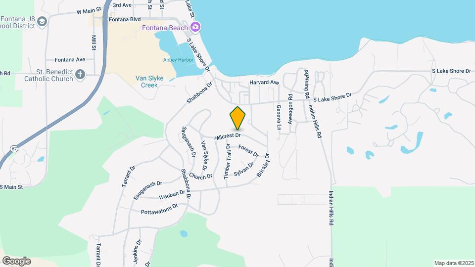 428 Hillcrest Dr Map and Location Details