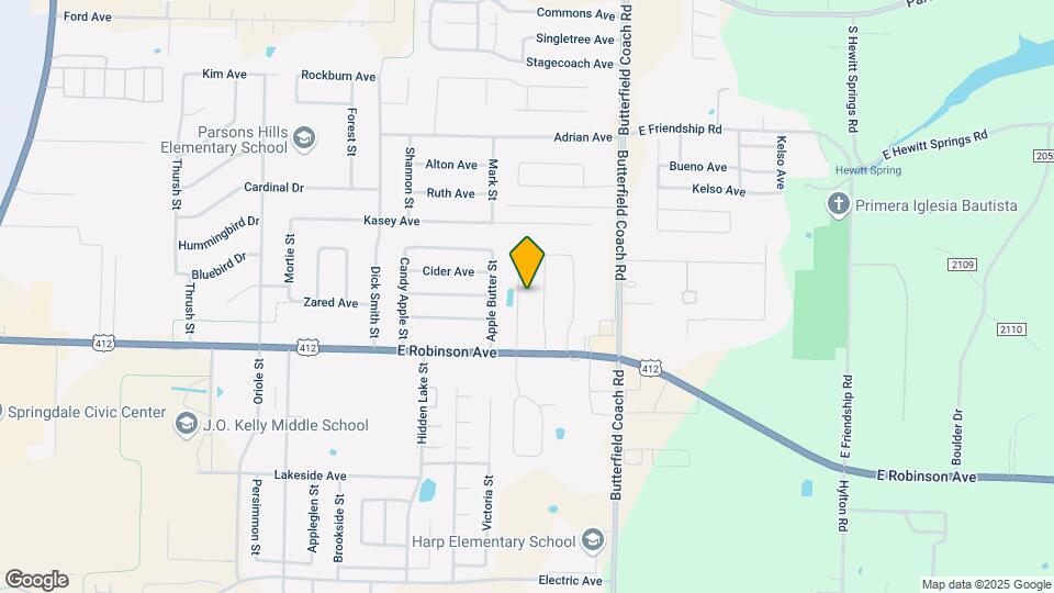 1827 Loveland St Map and Location Details