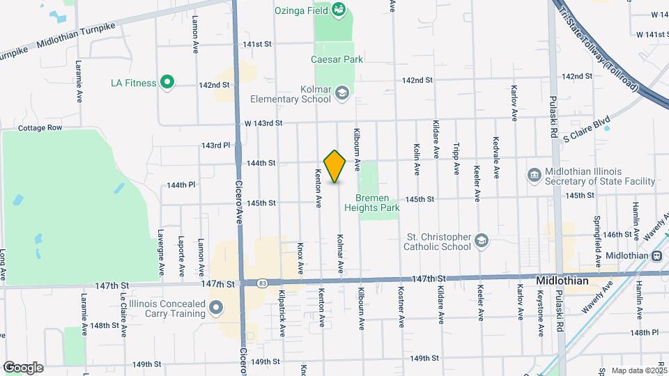 14440 Kolmar Ave Map and Location Details