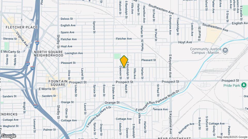 1815 Woodlawn Ave Mapa y Detalles de la Ubicación